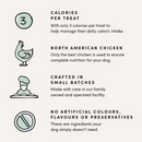 Natural Dog Treat - Semi Moist Chicken Mini Trainers