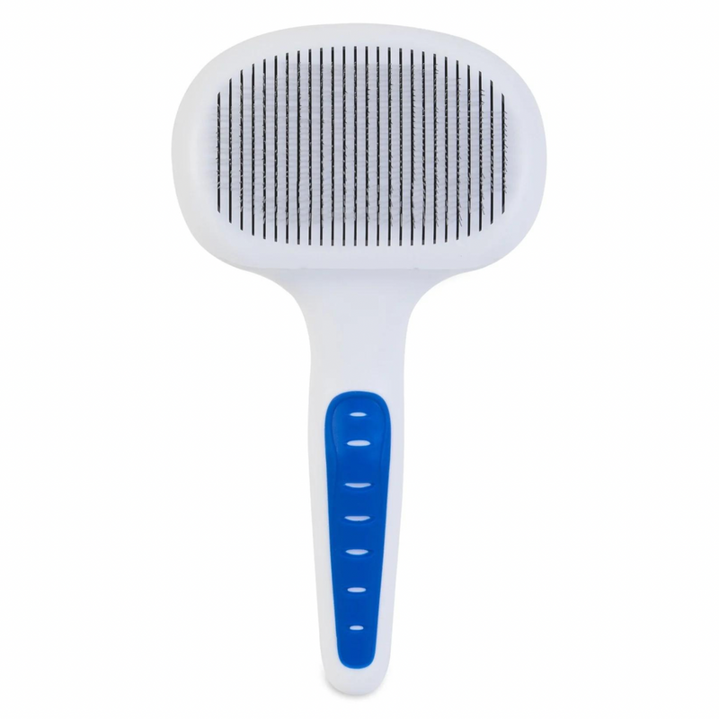 Gripsoft, brosse slickers auto-nettoyant pour chien