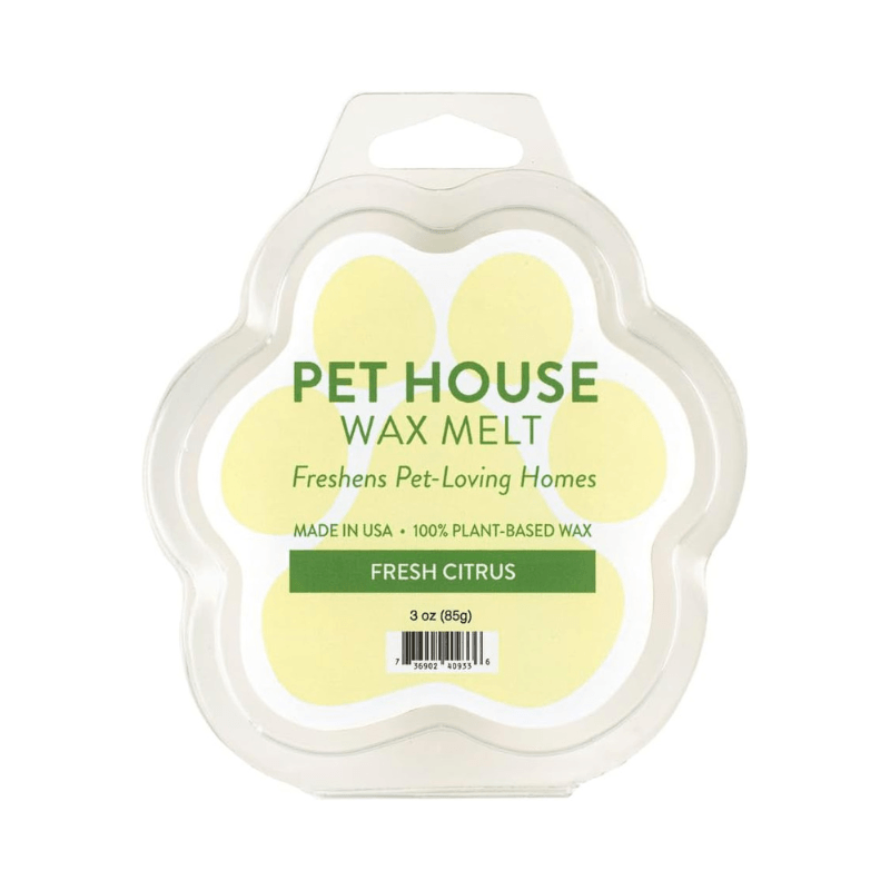 100% Plant-Based Wax Melt, Fresh Citrus - 3 oz - J & J Pet Club - Pet House