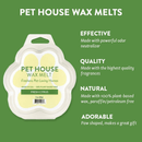100% Plant-Based Wax Melt, Fresh Citrus - 3 oz - J & J Pet Club - Pet House