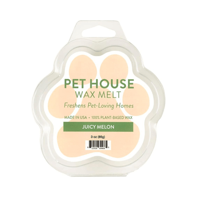 100% Plant-Based Wax Melt, Juicy Melon - 3 oz - J & J Pet Club - Pet House