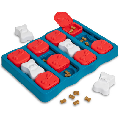 Nina Ottosson Interactive Puzzle Dog Toy - Dog Brick - Level 2