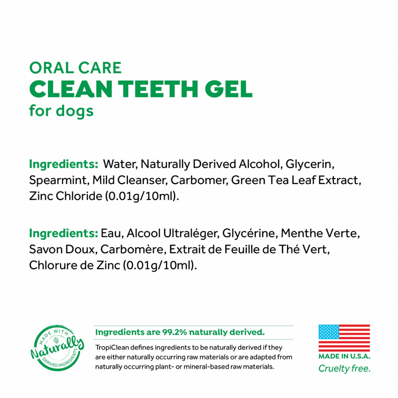 Dog Dental Health - FRESH BREATH - Oral Care Clean Teeth Gel