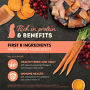 Canned Cat Food - CHUNKS IN BROTH - Salmon & Chicken Recipe