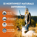 Nourriture pour chiens séchées - Régime cru - Poulet et pépites de saumon - 12 oz