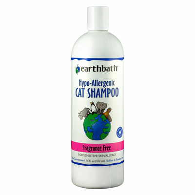 Cat Shampoo - Hypoallergenic (Fragrance Free) - 16 fl oz