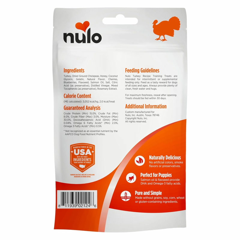 Dog Training Treat - TRAINERS - Turkey Recipe