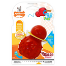 Jouet à mâcher de chien - solide mâle - Cône à mâcher costaud (saveur de bacon)