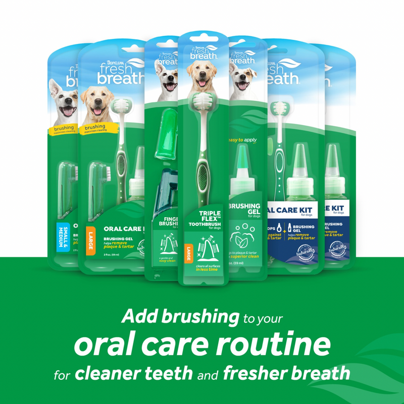 Dog Dental Health - FRESH BREATH - Oral Care Kit - Puppy