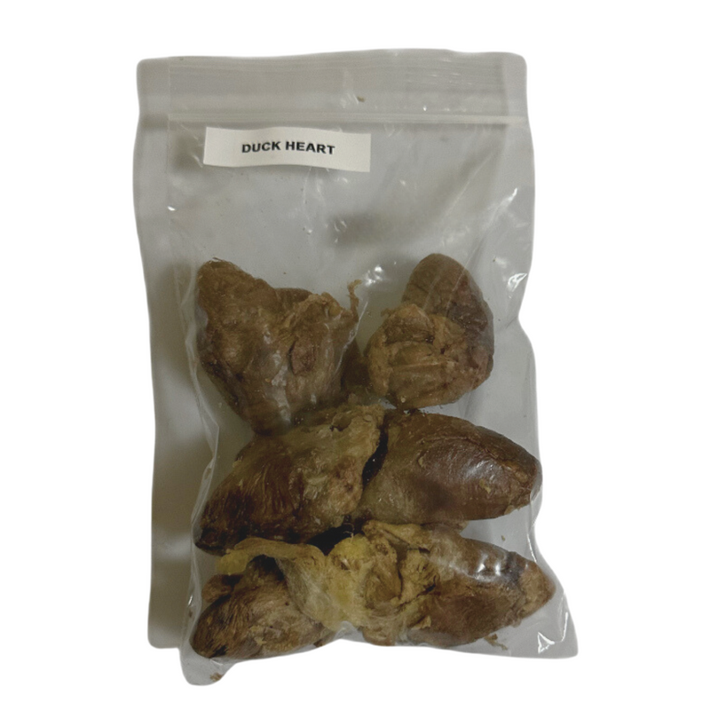 Freeze Dried Dog & Cat Treat - RAW BAR - Duck Hearts Bulk (≈42 g bulk bag)