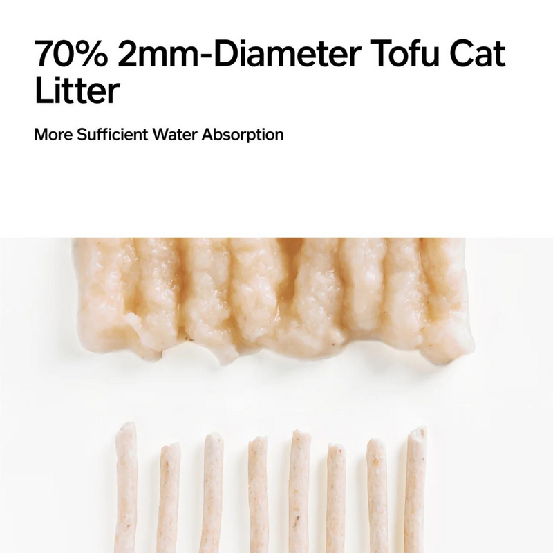 Litter de chat tofu original - 6 L