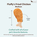 Plush Dog Toy - American Classic Collection - Fluffy's Fried Chicken