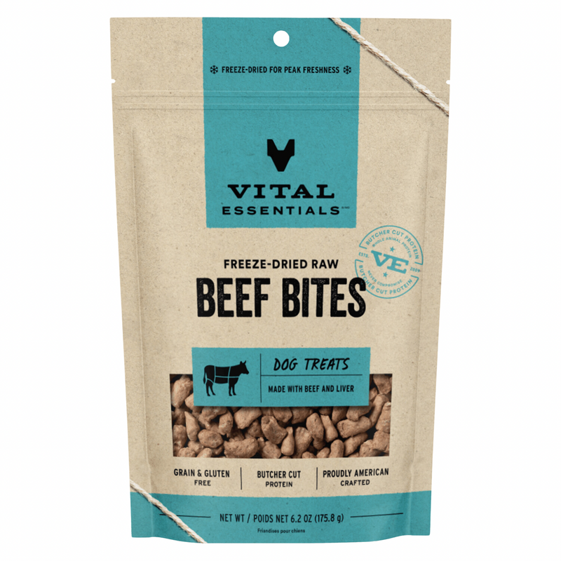 Freeze Dried Dog Treat - Beef Bites