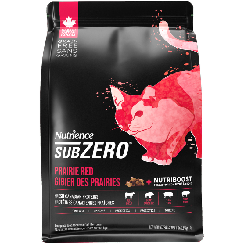 Dry Cat Food - SUBZERO - Prairie Red