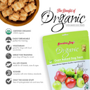 Organic Oven Baked Dog Treats - Apple Recipe - 14 oz