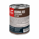 Alimentation pour chiens en conserve - Alimentation humide de qualité supérieure - Adulte - Ragoût rouge régional avec bœuf râpé et agneau - 12,8 oz