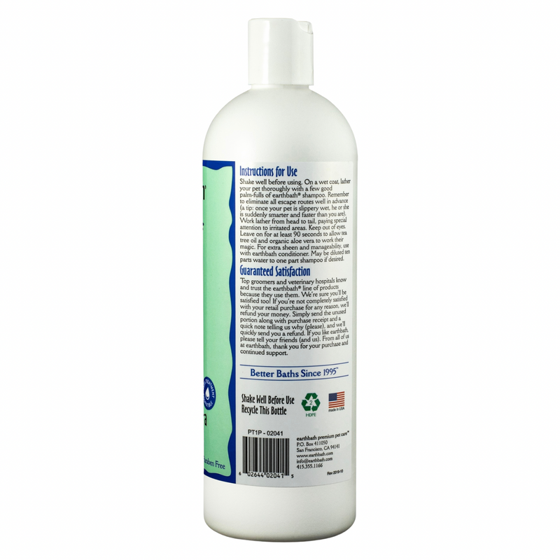 Shampooing pour animaux de compagnie - relief de spot chaud (arbre à thé et aloe vera) - 16 fl oz