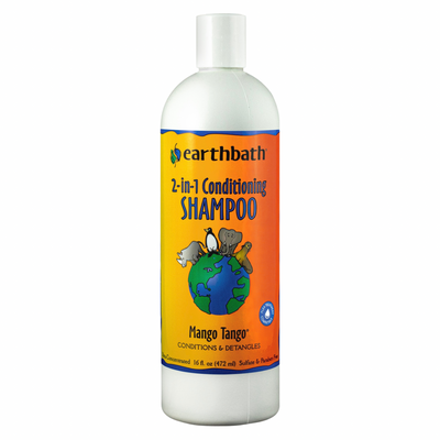 Dog & Cat Shampoo, 2-in-1 Conditioning Shampoo (Mango Tango), 16 fl oz