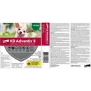 犬用 K9 Advantix II 外用驱虫药 - 4.5公斤或以下