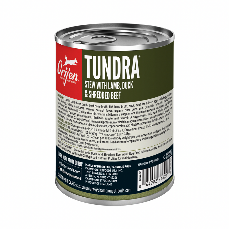 Canned Dog Food - Tundra Stew - Adult - 363 g