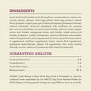 Alimentation en conserve pour chiens - Chunks premium - Recette d'agneau en bouillon d'os - 12,8 oz