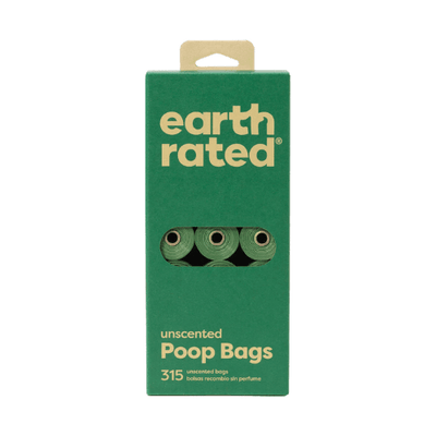 315 Bags on 21 Refill Rolls - J & J Pet Club - Earth Rated