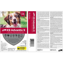 K9 Advantix II, Vet-Recommended Flea Treatment & Prevention For Large Dogs (11-25 kg)