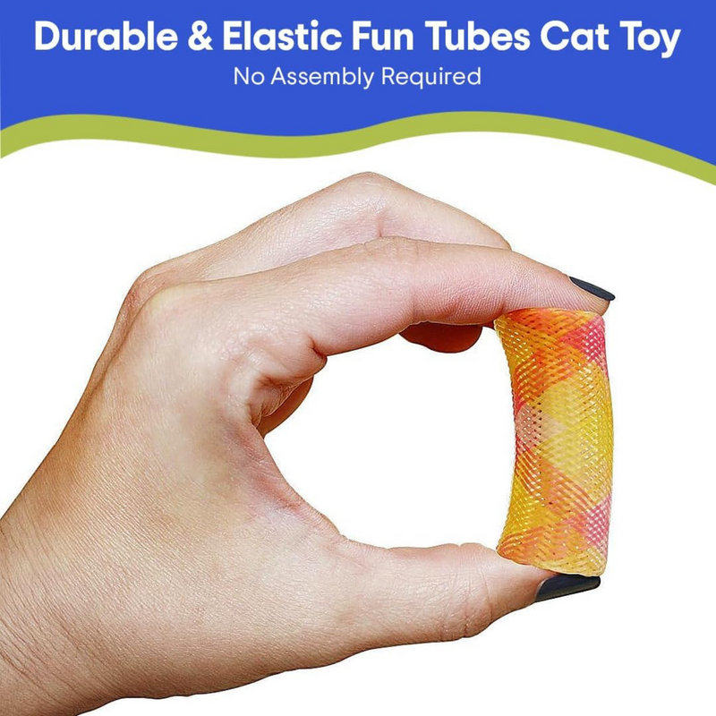 catnip Cat Toy - Kitty Fun Tubes - 3 pk