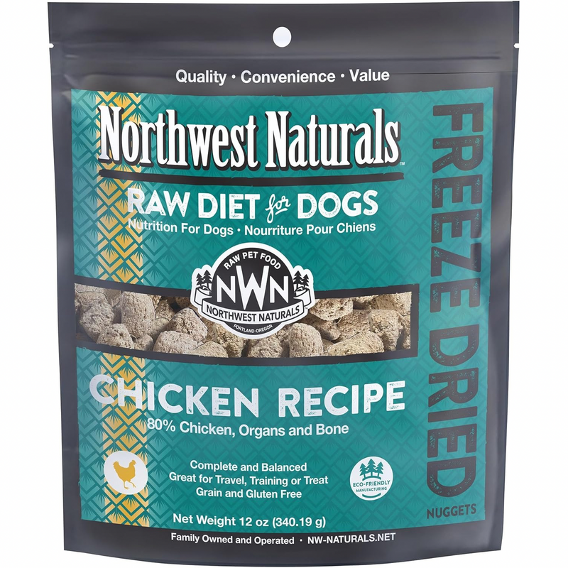 Freeze Dried Dog Food - Nuggets - Chicken Recipe