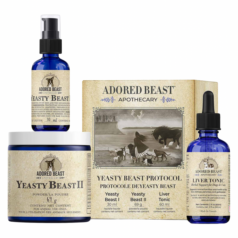 Dog Supplement - Yeasty Beast Protocol - 3 product kit