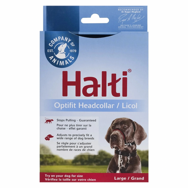 Halti Dog Training Anti-Pull Optifit Headcollar