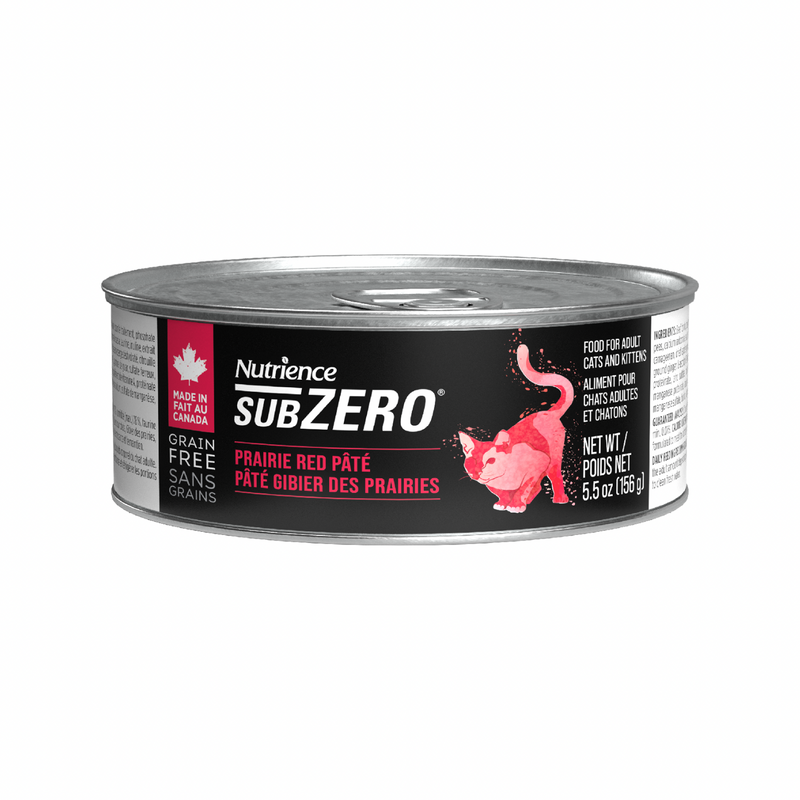 Canned Cat Food - SUBZERO - Prairie Red Beef Pâté