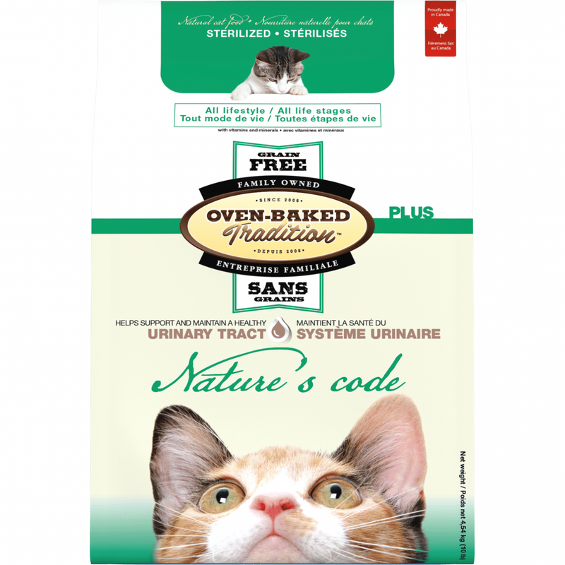 猫干粮 - NATURE'S CODE - 泌尿系统健康 - 鸡肉