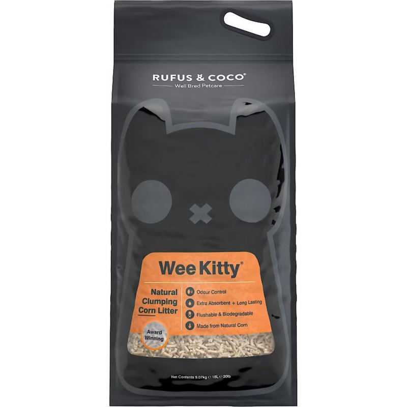 Wee Kitty Clumping Corn Cat Litter