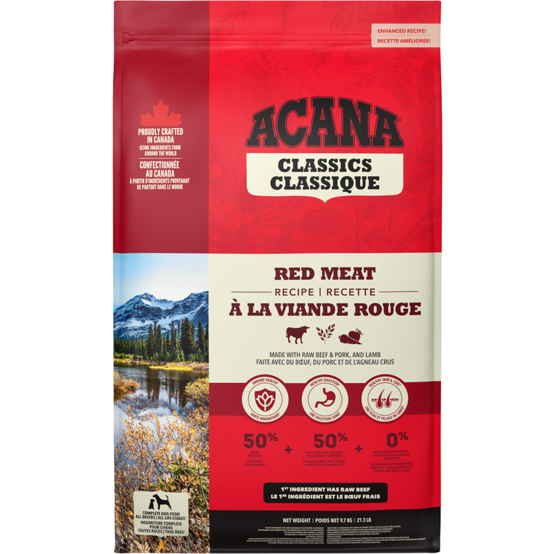 Dry Dog Food - CLASSICS - Red Meat Recipe