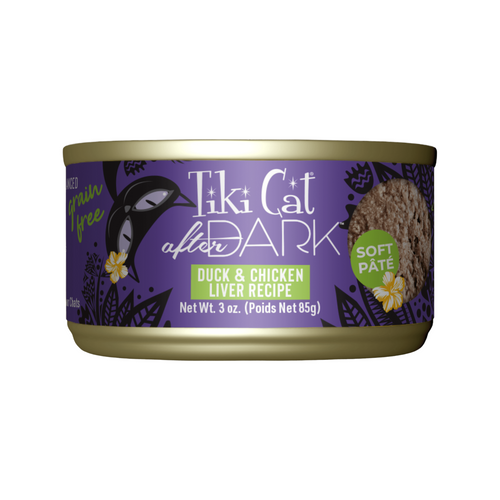 Canned Cat Food - AFTER DARK SOFT PATÉ - Duck & Chicken Liver Recipe