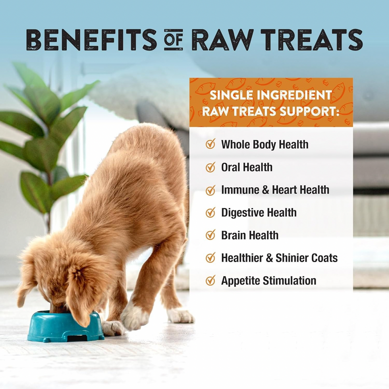 Freeze Dried Treat for Dogs & Cats - RAW REWARDS - Sweet Potato - 2 oz