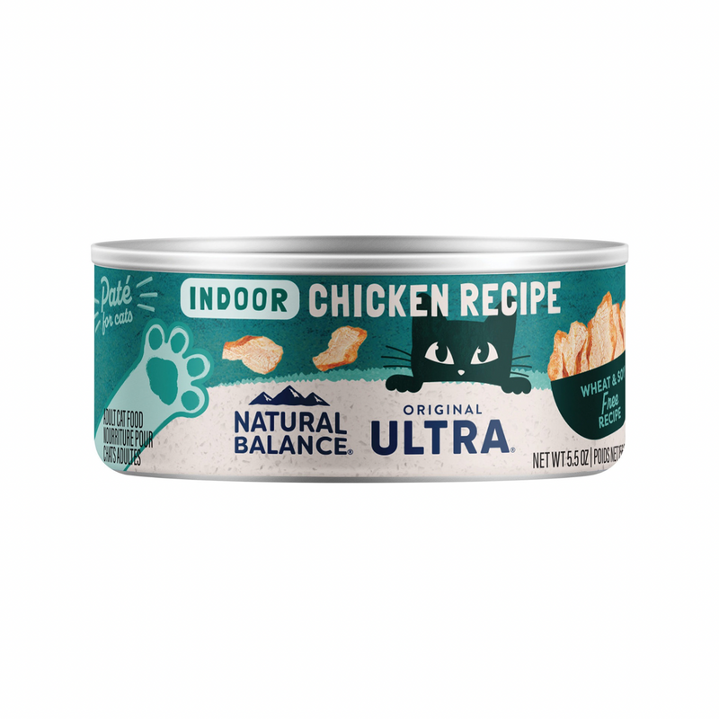 Nourriture pour chats en conserve - Formule d'origine Ultra - Poulet intérieur - 5,5 oz