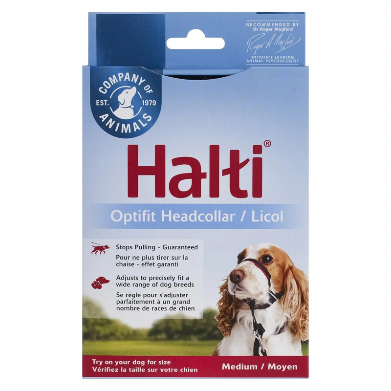 Halti Dog Training Anti-Pull Optifit Headcollar