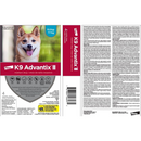 K9 Advantix II, Vet-Recommended Flea Treatment & Prevention For Medium Dogs (4.6-11 kg)