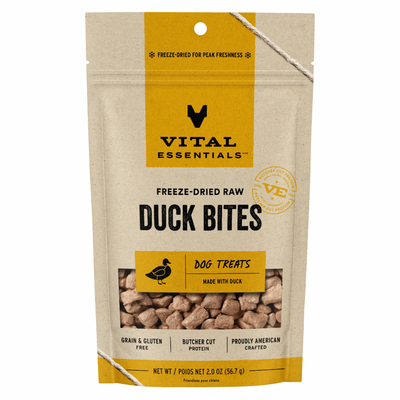 Freeze Dried Dog Treat - Duck Bites