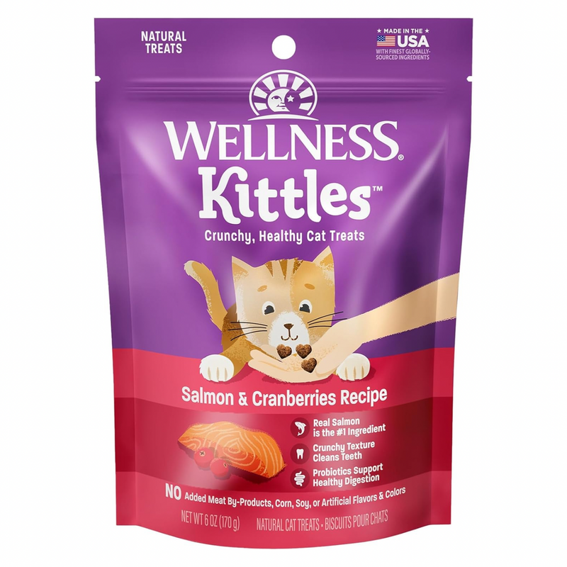 Crunchy Cat Treat - Kittles - Salmon & Cranberries