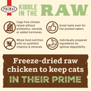 Freeze Dried Cat Food - KIBBLE IN THE RAW - Chicken Recipe