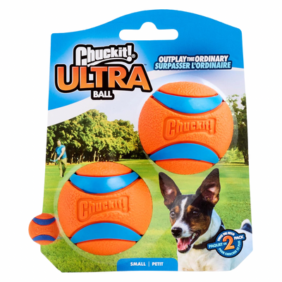 Dog Toy - ULTRA BALL - Small, pack of 2