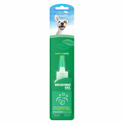 Dog Dental Health - FRESH BREATH - Brushing Gel - 2 fl oz