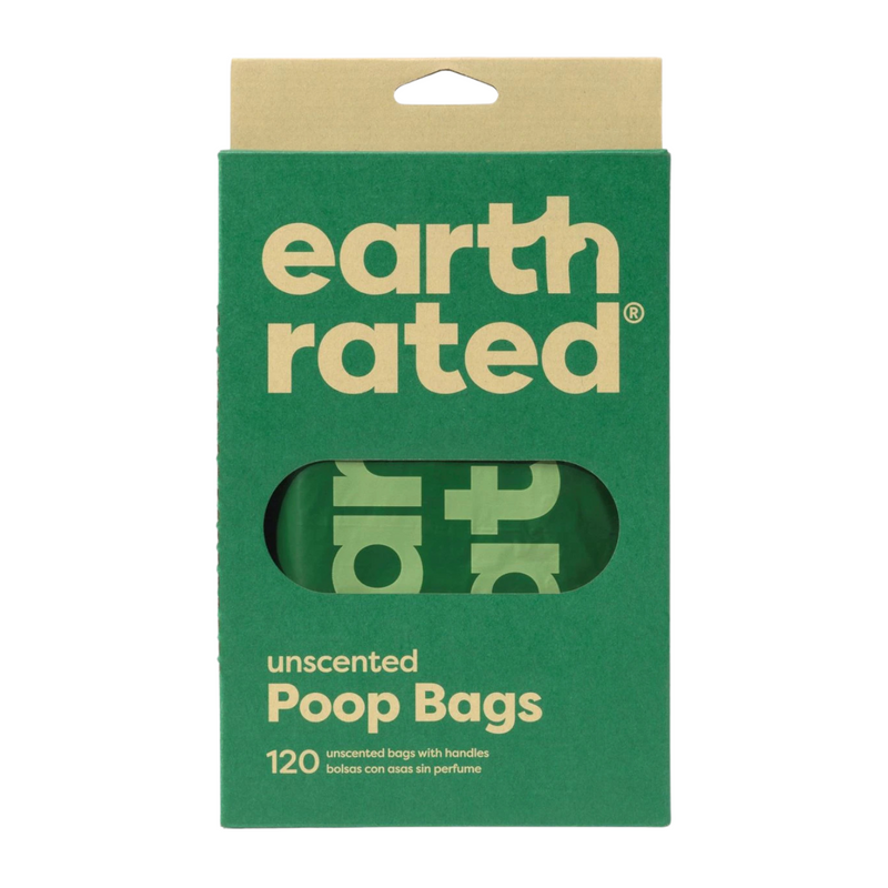 Easy-Tie Handle Poop Bags, 120 ct