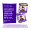 Nourriture pour chats en conserve - Classic - Repas ou pas d'offre! - Pates de poulet et de boeuf