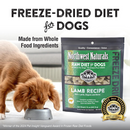 Alimentation congelé pour chiens séchée - Régime cru - Nuggets d'agneau - 12 oz