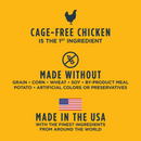 猫干粮 - 生肉混合 - 无谷鸡肉配方