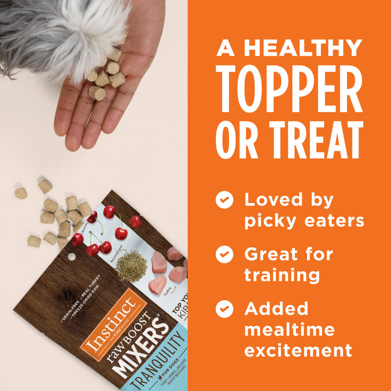 Freeze Dried Dog Food Topper - Raw Boost Mixers - Tranquility